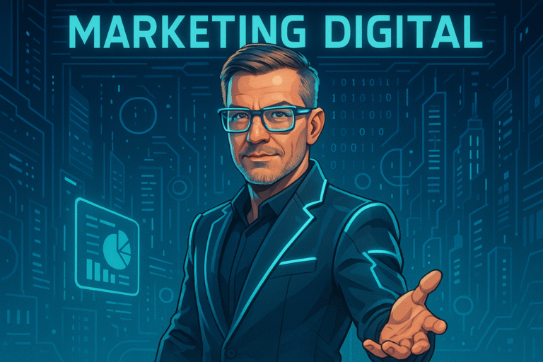 Homem do marketing digital